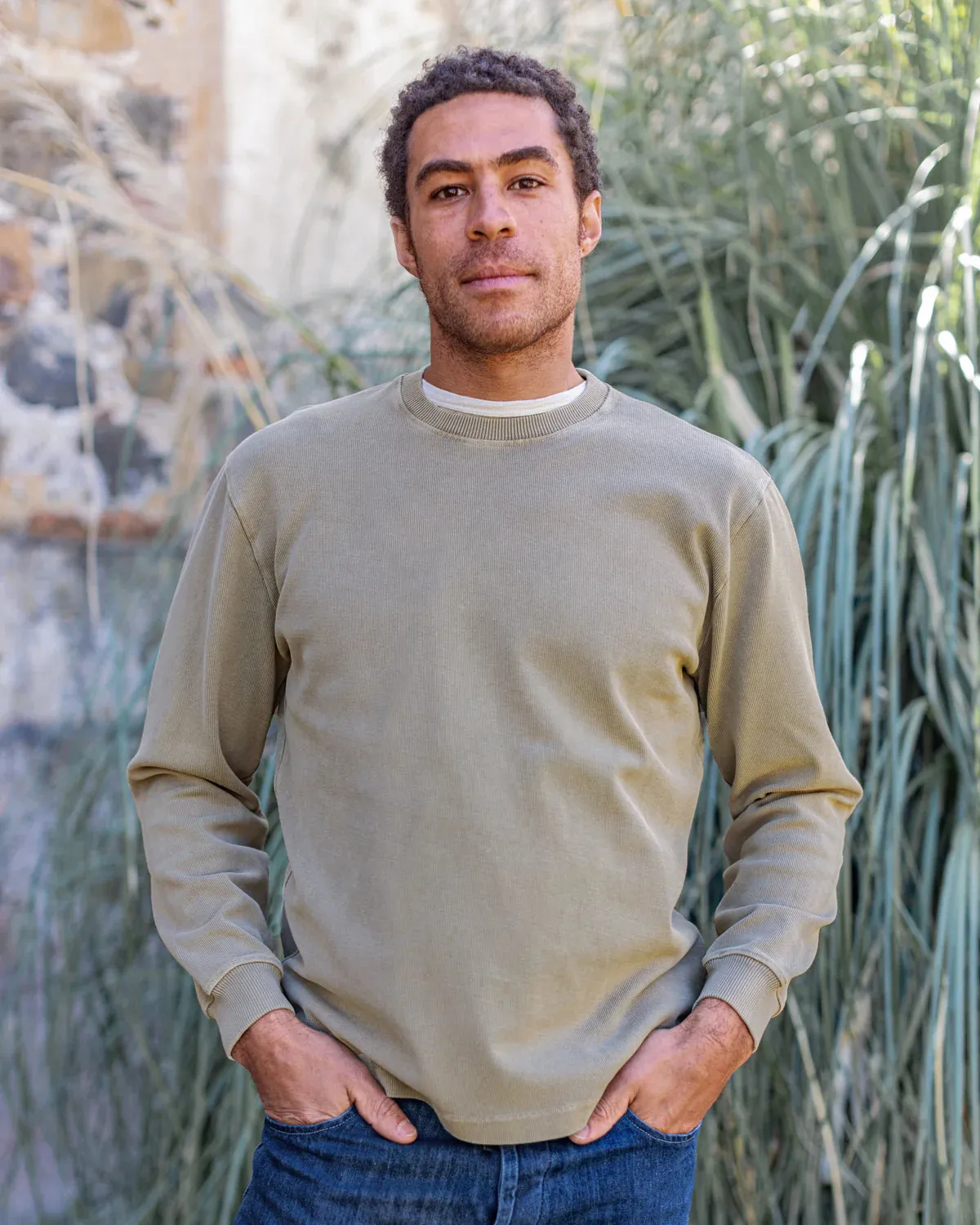 Alex Crane Caza Crewneck - Clay