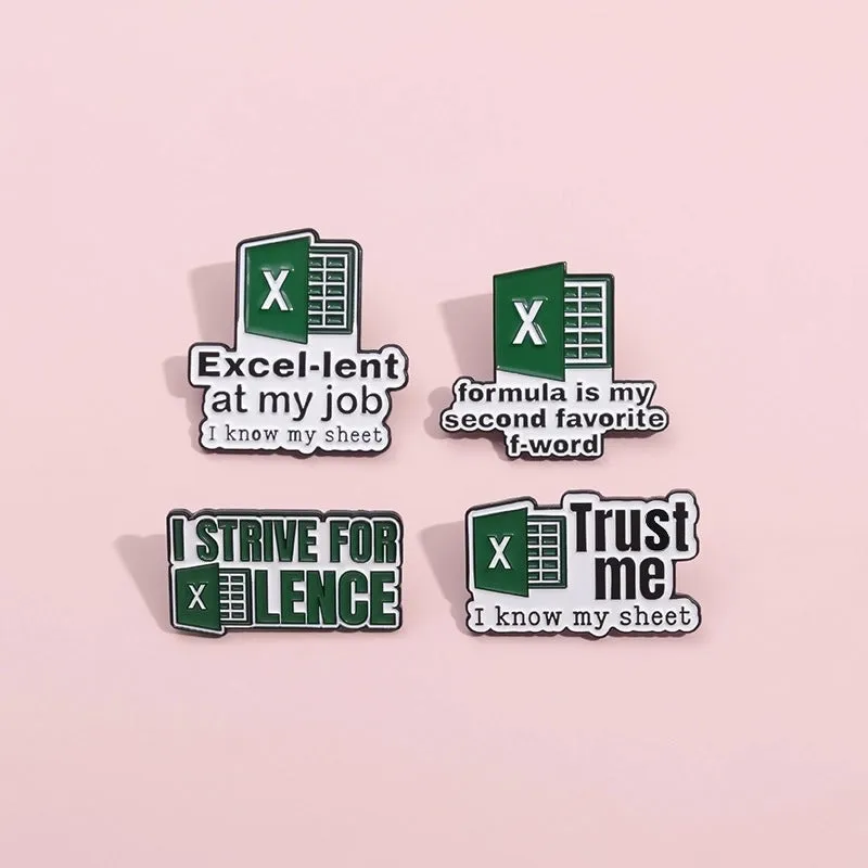 Cartoon Style Cowboy Style Artistic Letter Alloy Stamping Stoving Varnish Plating Unisex Brooches