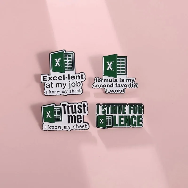 Cartoon Style Cowboy Style Artistic Letter Alloy Stamping Stoving Varnish Plating Unisex Brooches