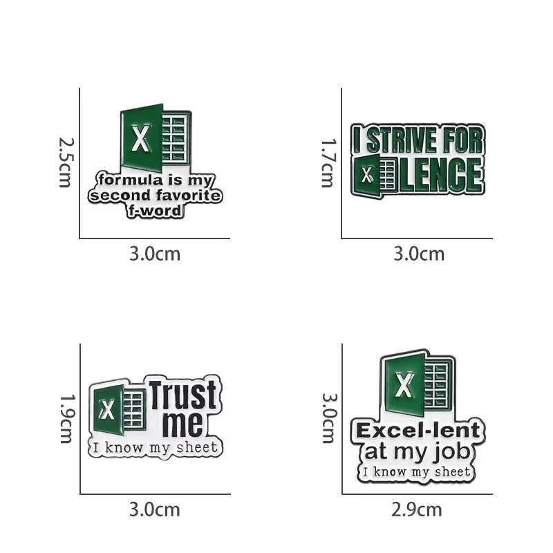 Cartoon Style Cowboy Style Artistic Letter Alloy Stamping Stoving Varnish Plating Unisex Brooches