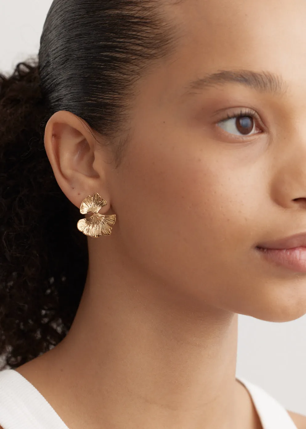 Gingko Leaf Earrings
