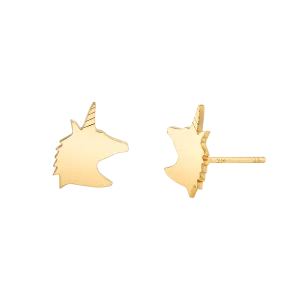 Kids Unicorn Stud Earrings