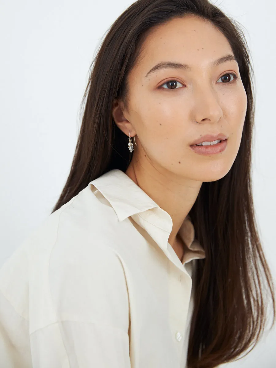 Leaf Drop Earrings
