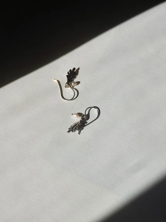 Leaf Drop Earrings