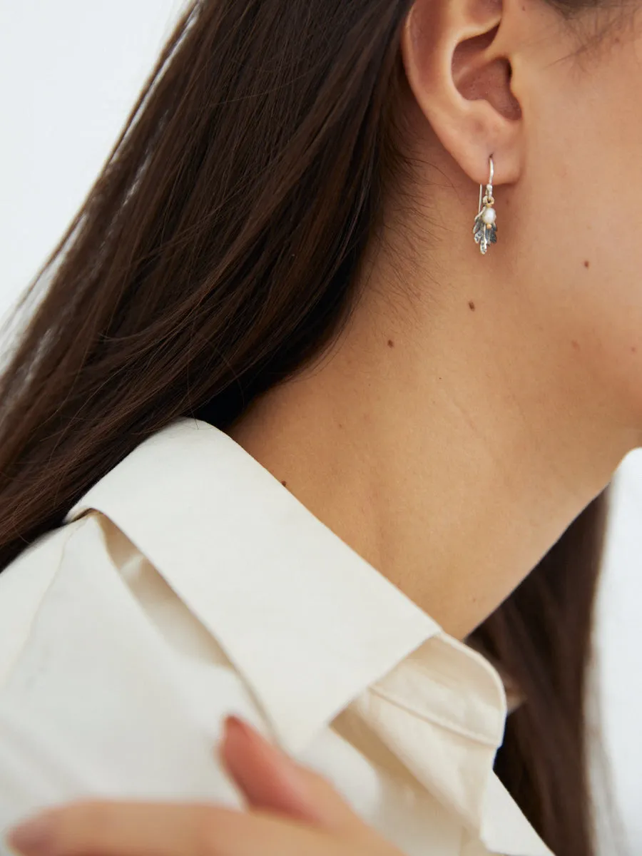 Leaf Drop Earrings