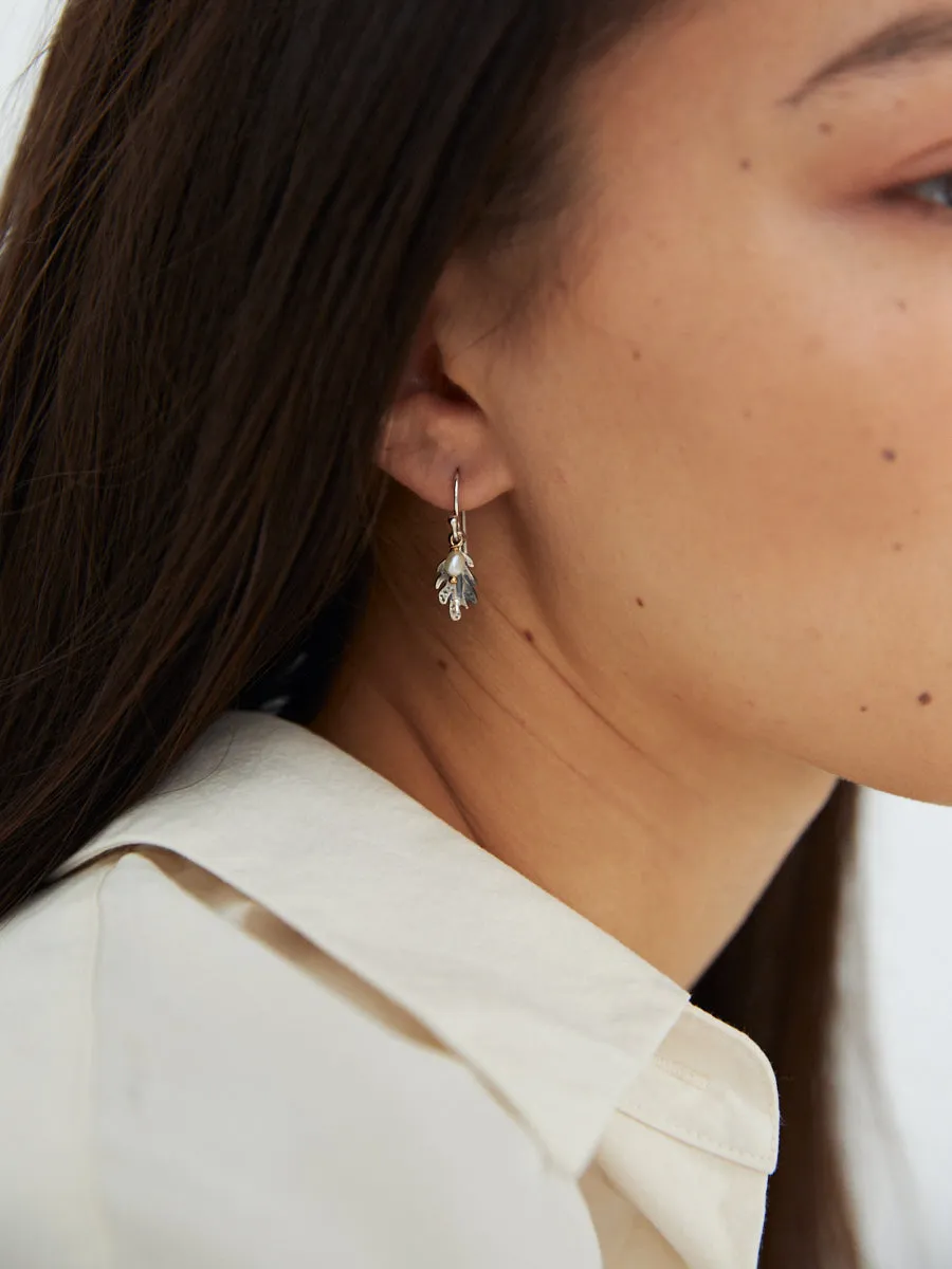 Leaf Drop Earrings