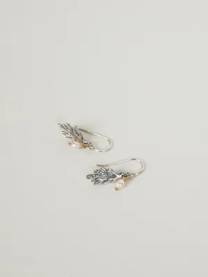 Leaf Drop Earrings