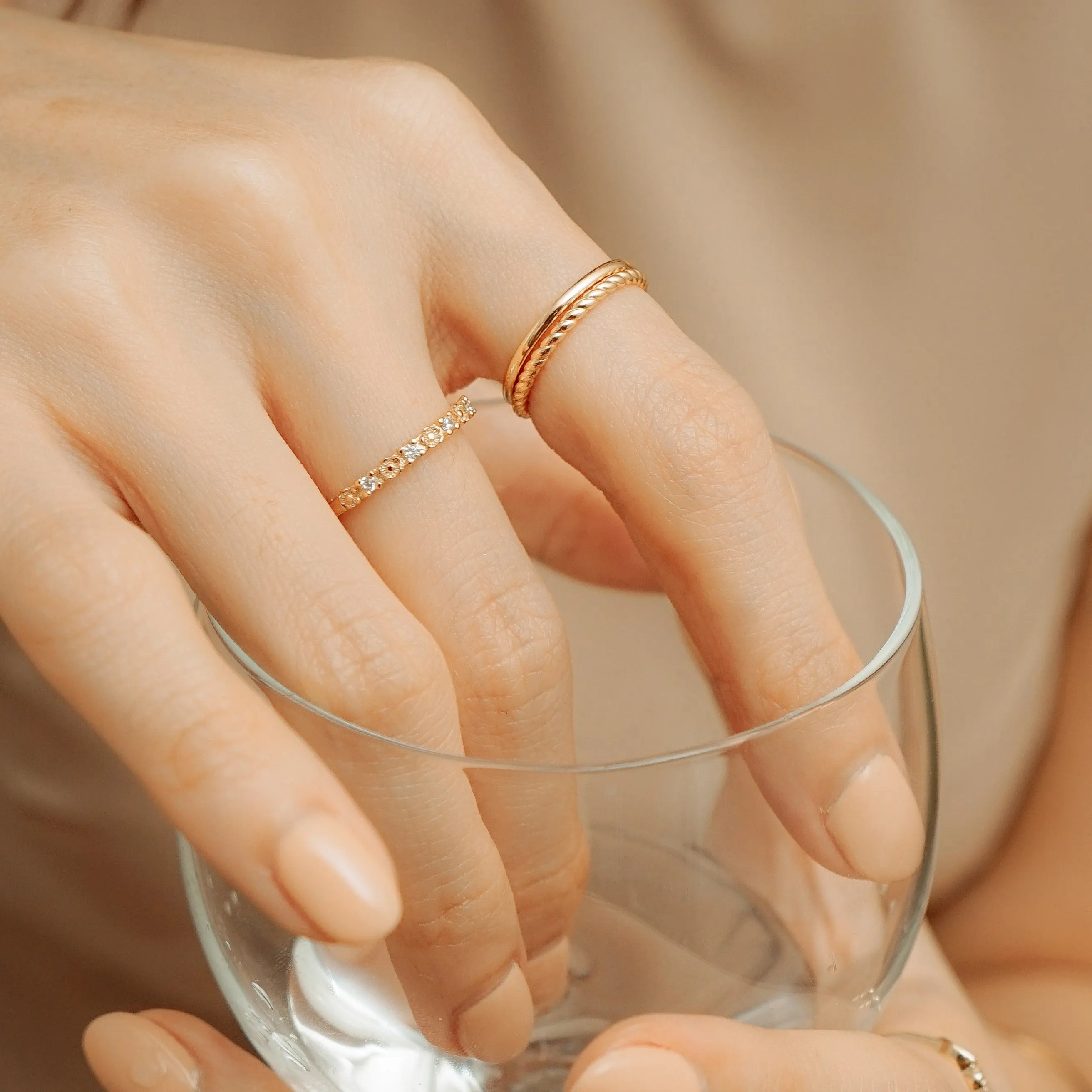 Lucie Twisted Ring