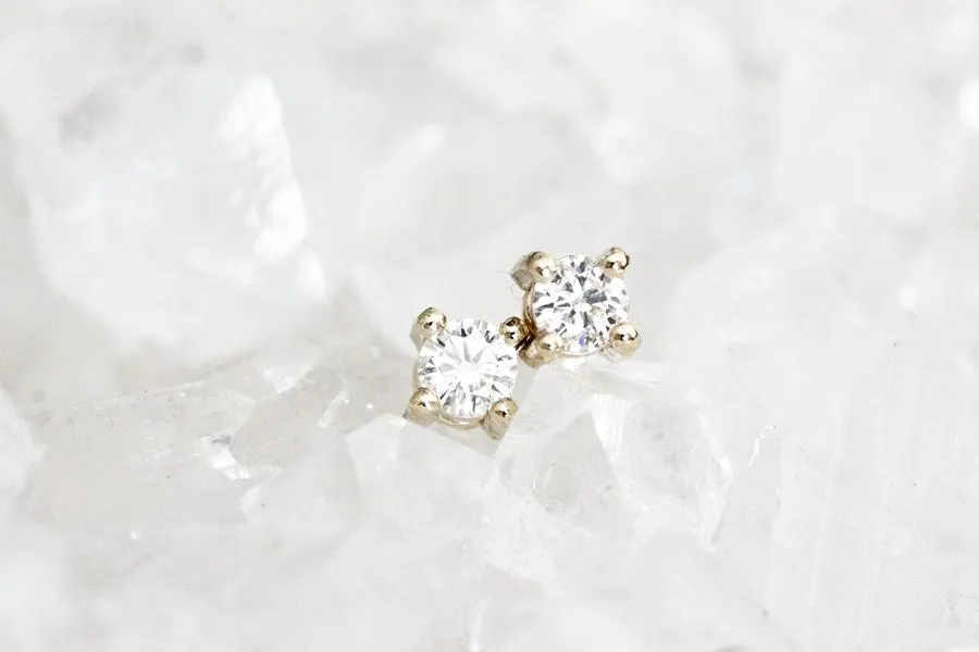 Moissanite Studs