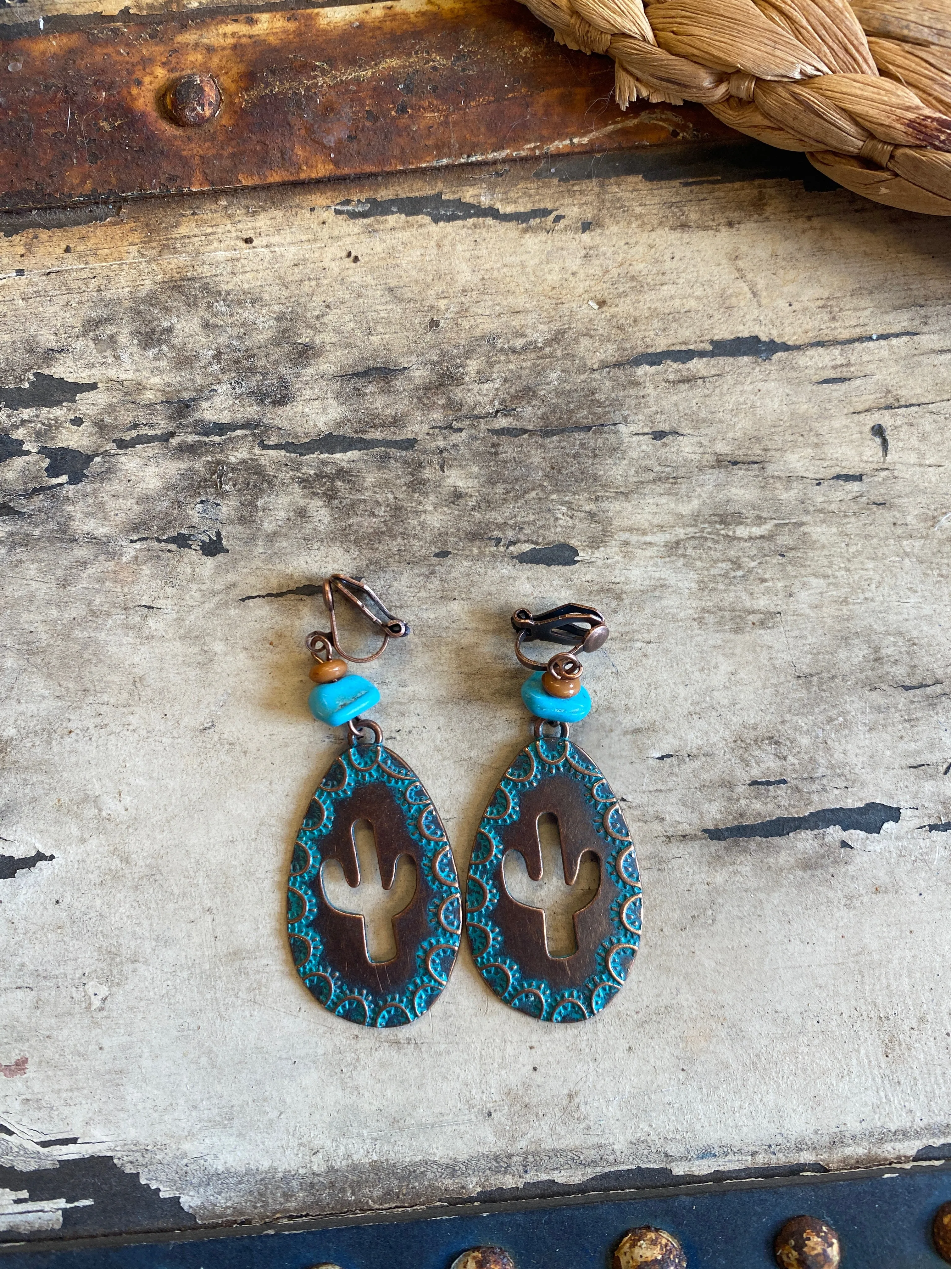 Navajo Inspired Earrings