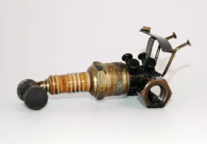 Recycled Tin racing car
