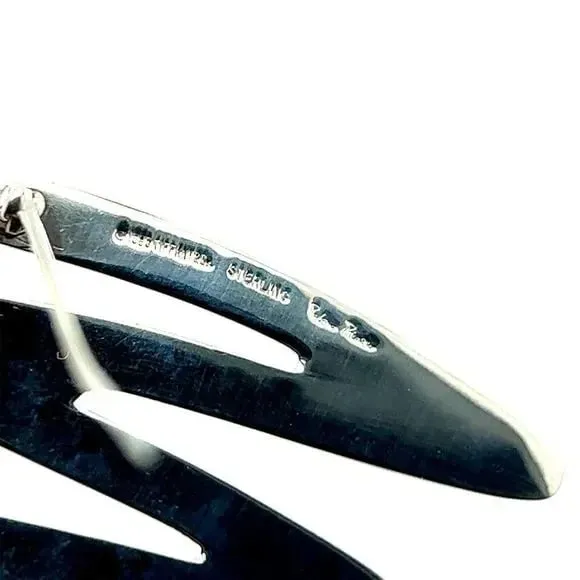 Tiffany & Co Estate Brooch Pin Sterling Silver By Paloma Picasso TIF840