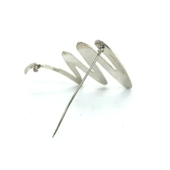 Tiffany & Co Estate Brooch Pin Sterling Silver By Paloma Picasso TIF840